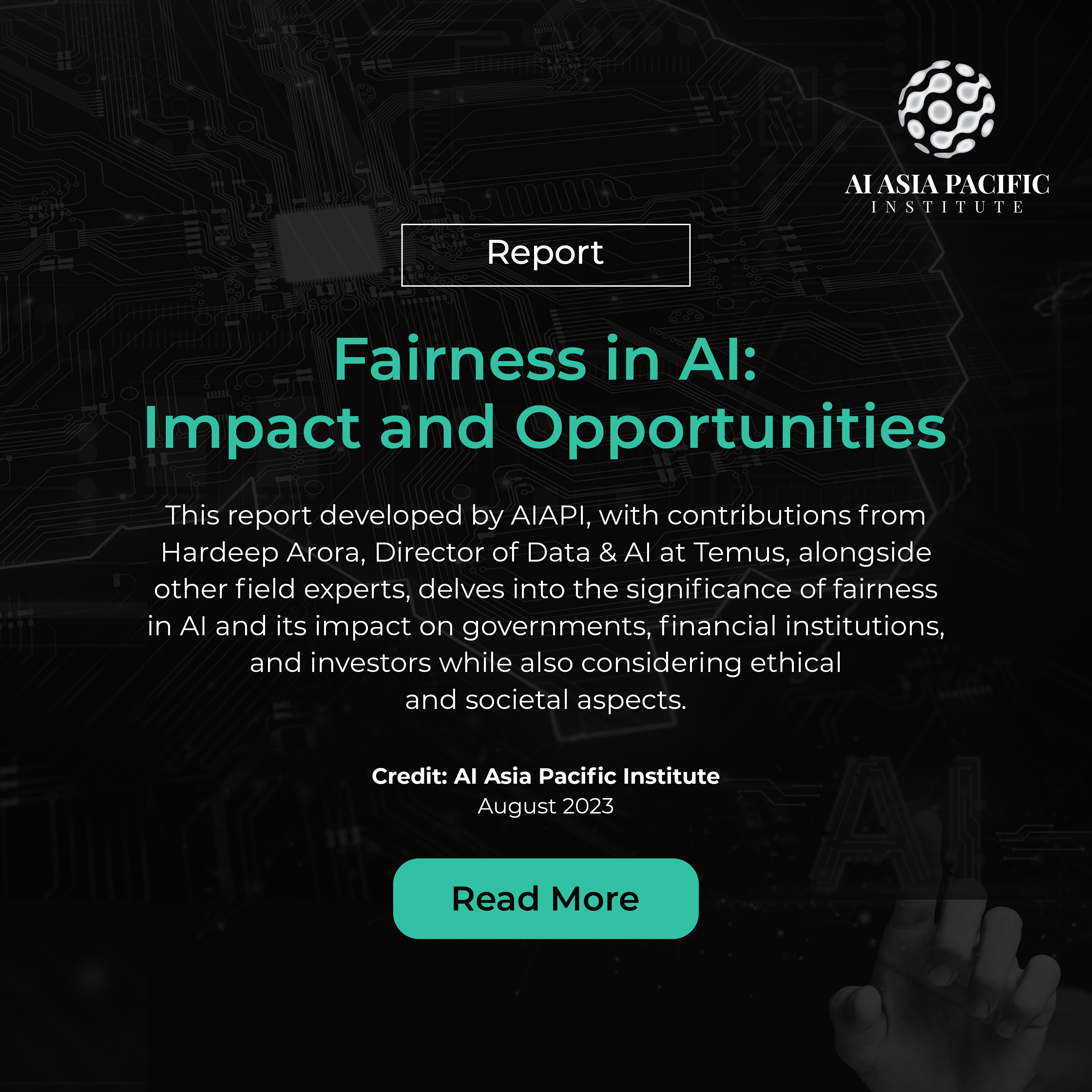 Fairness in AI: Impact and Opportunities (Hardeep)