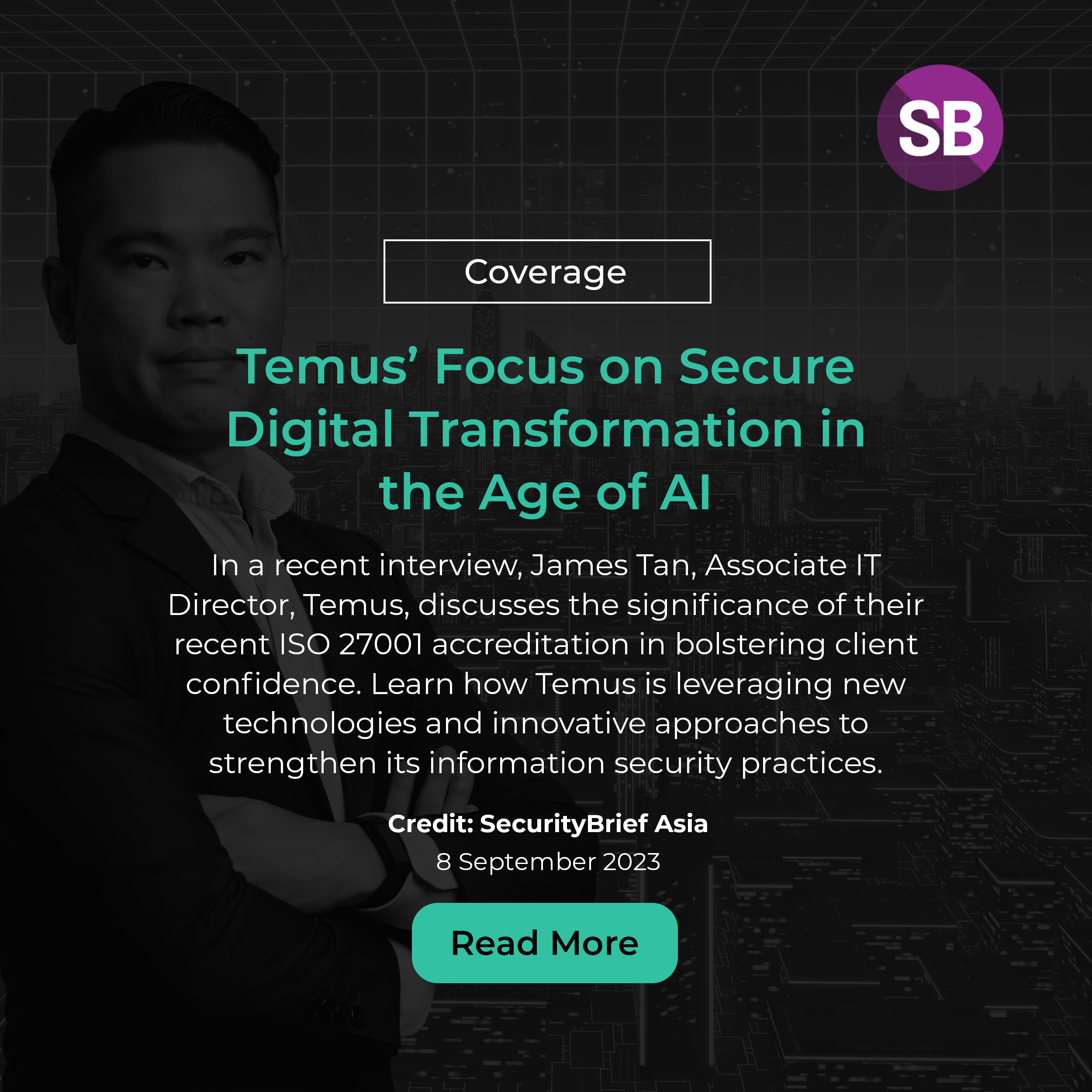 [Coverage] Temus’ Focus on Secure Digital Transformation in the Age of AI