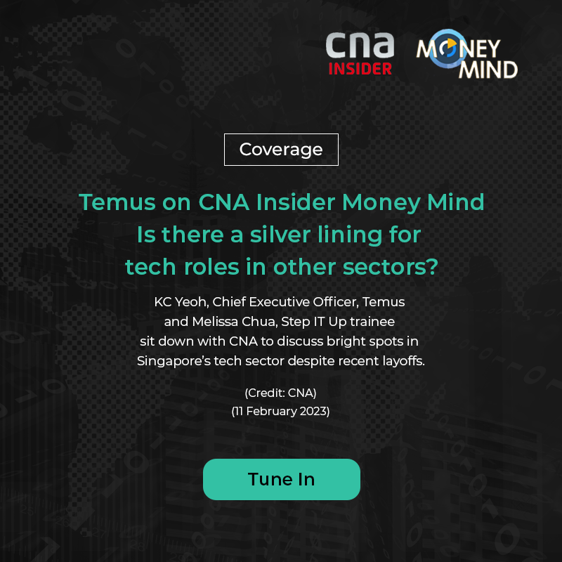 Coverage: CNA Insider Money Mind - Is there a silver lining for tech roles in other sectors?