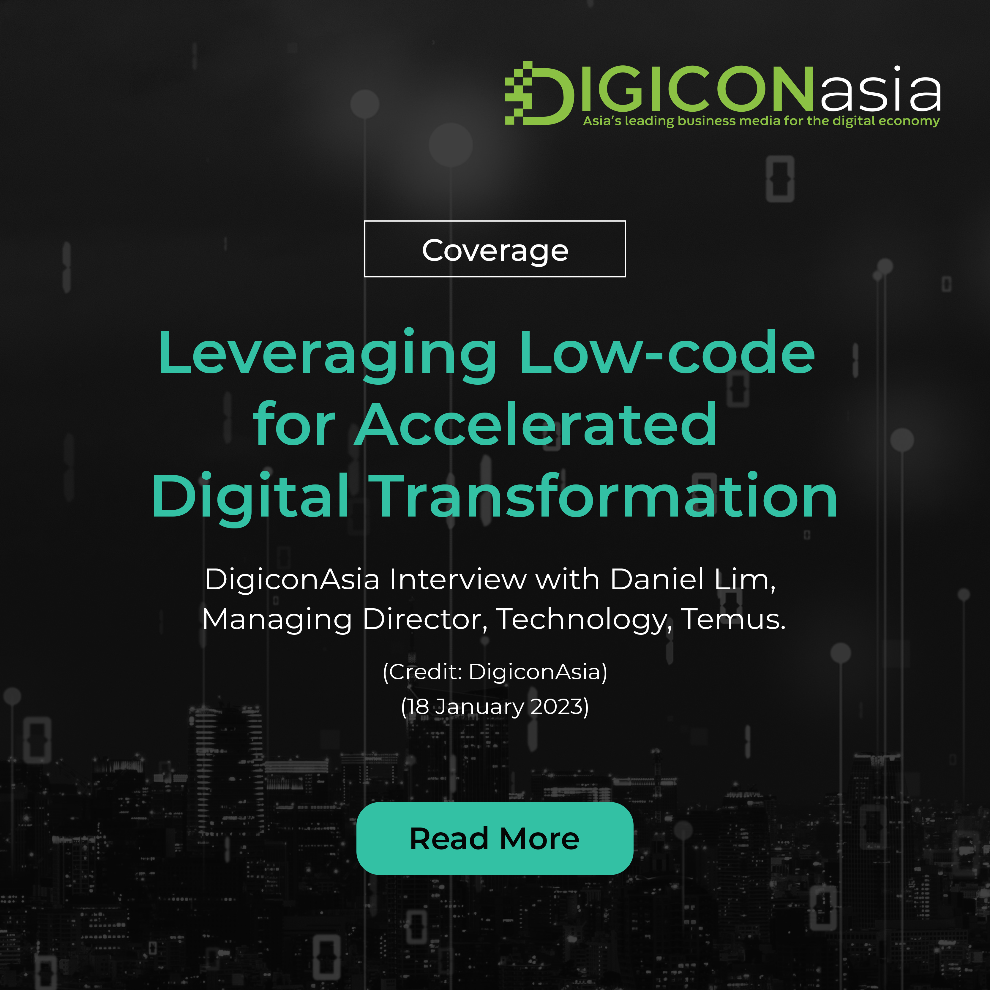 Coverage: Leveraging low code for accelerated digital transformation