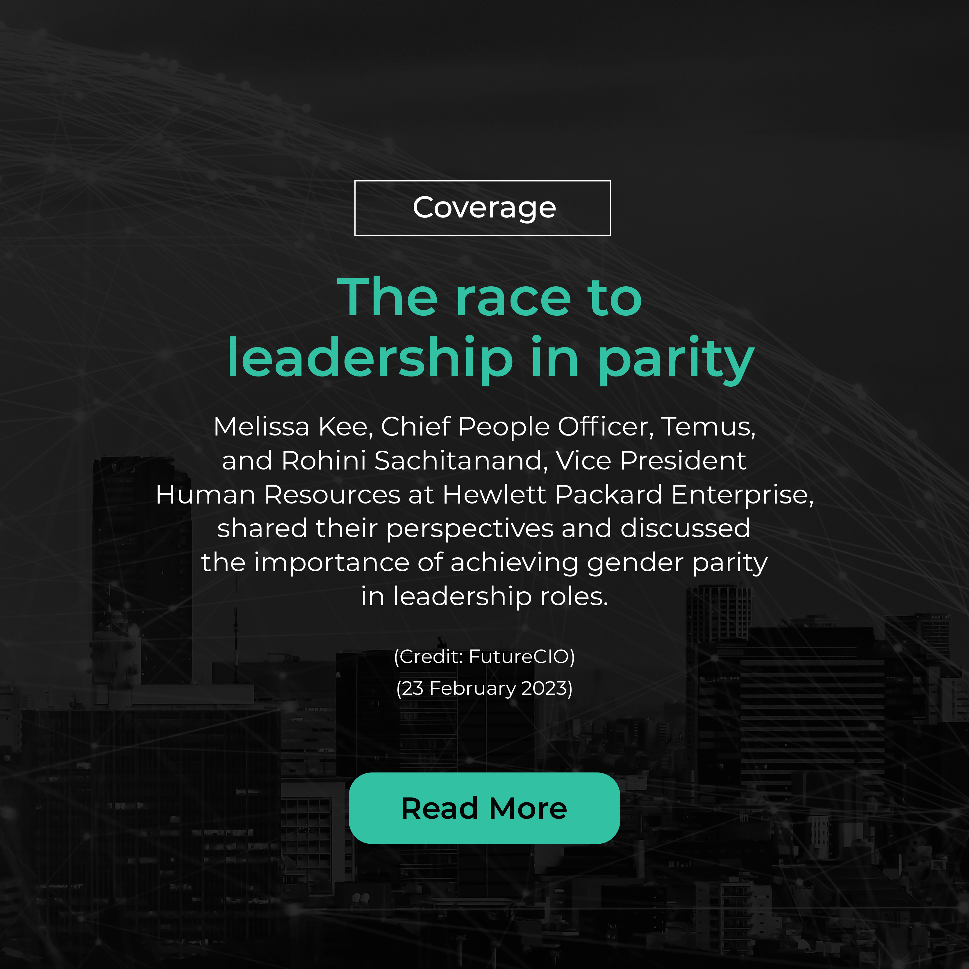 Coverage: The race to leadership in parity (FutureCIO)