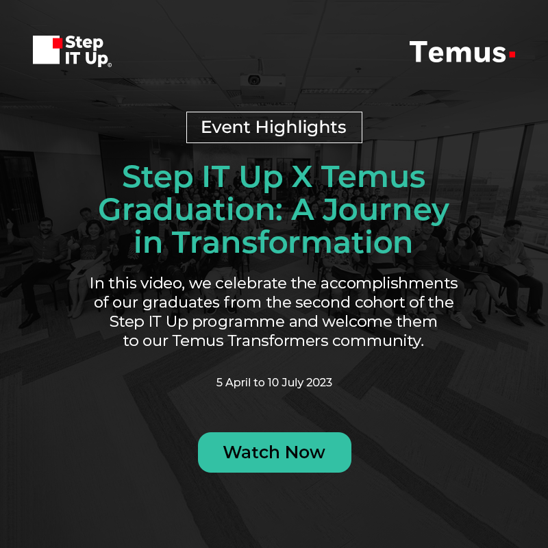 Step IT Up X Temus Graduation: A Journey in Transformation